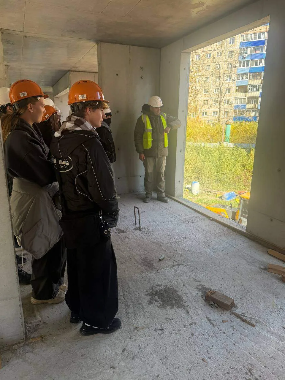 Экскурсия на новостройку