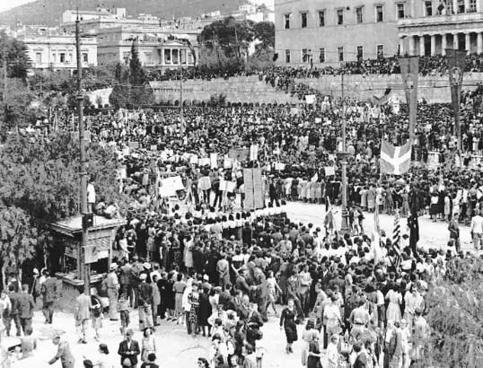 🇬🇷 ОСВОБОЖДЕНИЕ АФИН: 12 ОКТЯБРЯ 1944 ГОДА