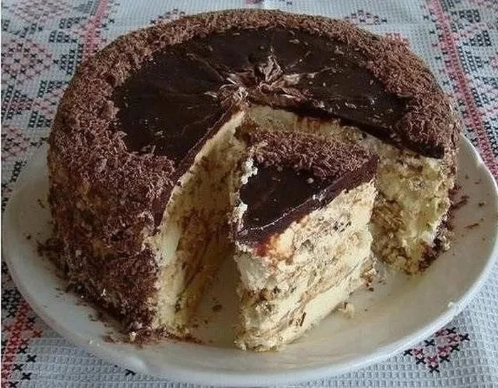 ДОМАШНИЙ "КИЕВСКИЙ" ТОРТ