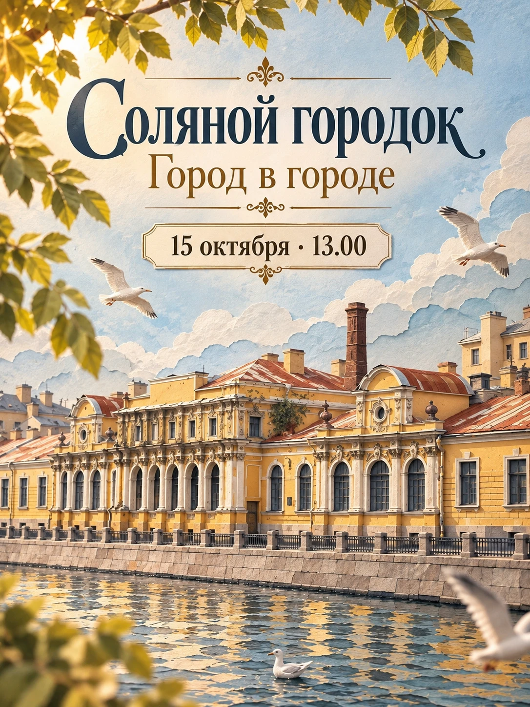 🌿 «Соляной городок. Город в городе» - бесплатная экскурсия