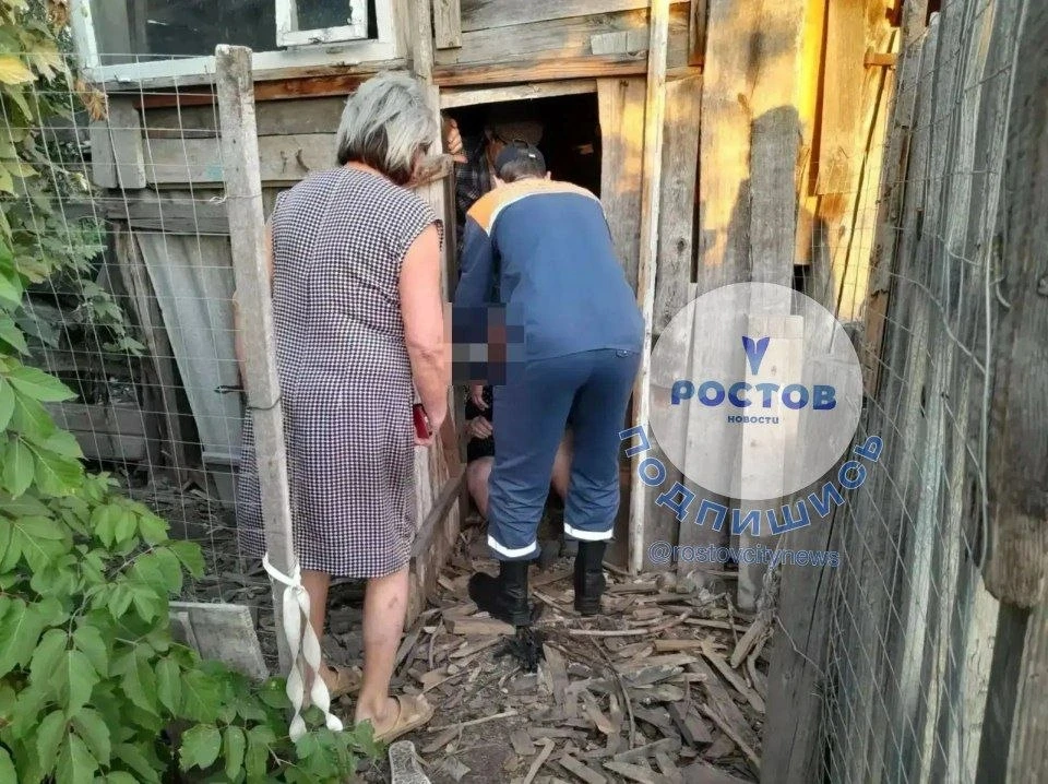🚨 В Ростовской области спасатели пришли на помощь пожилой женщине