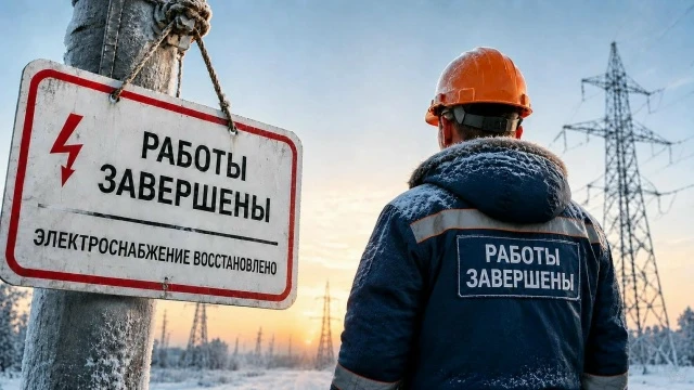 12 октября 2026 года к 02:20 завершены работы по аварийному  отключению электроснабжени...