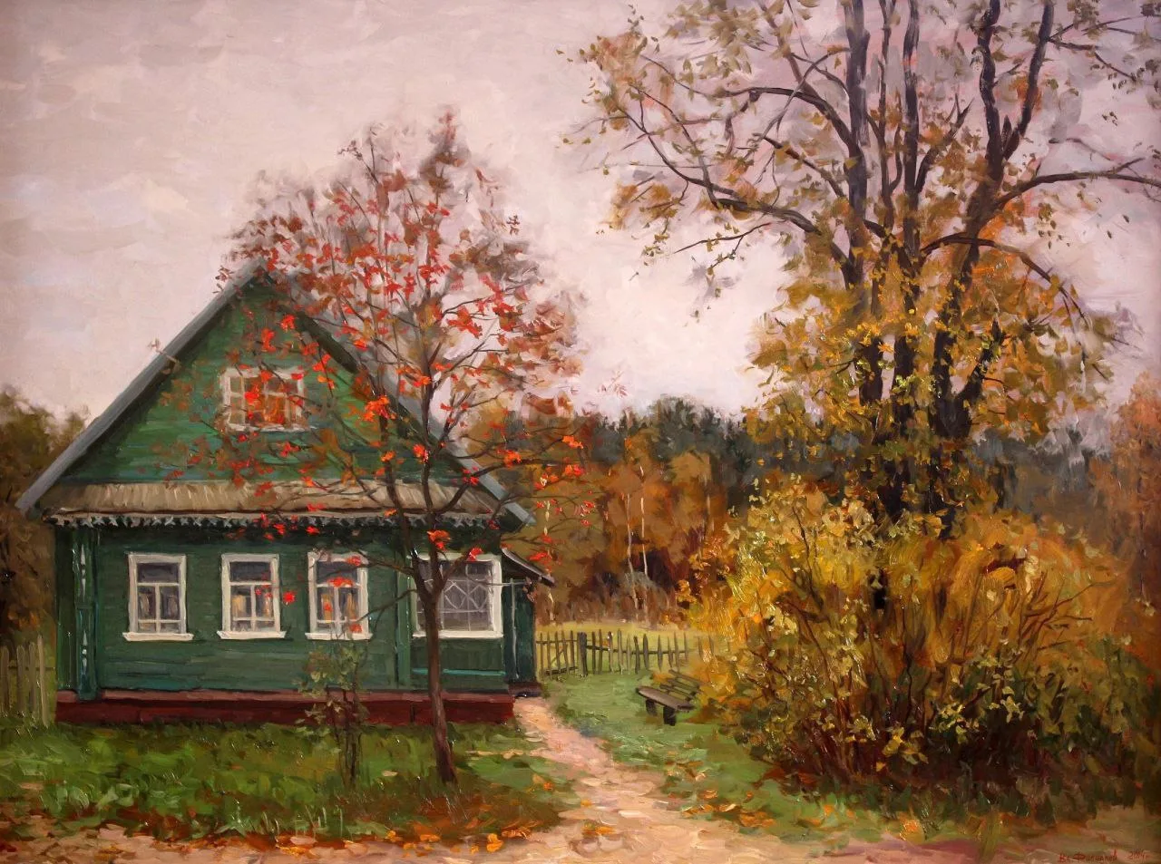 Пусть эта осень раскрасит вашу жизнь яркими красками, тёплыми чувствами и приятными соб...