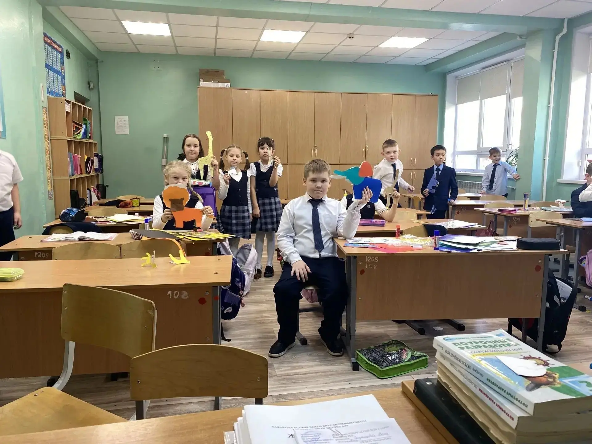 В объединении "Начальное техническое моделирование с элементами ТРИЗ" (педагог Хамзина ...