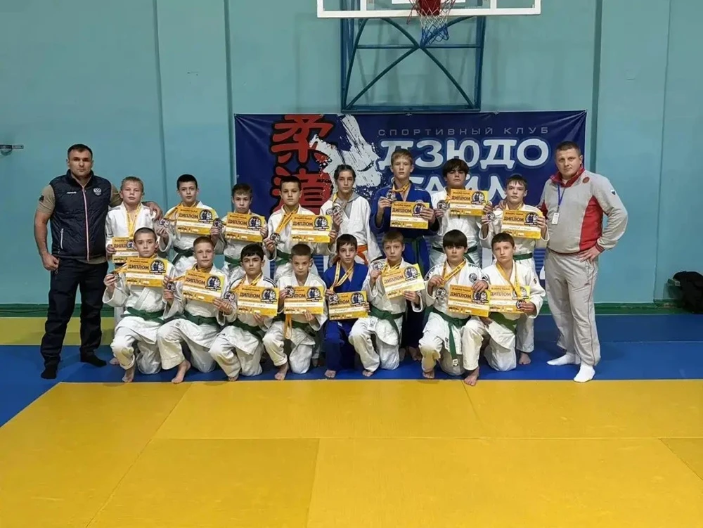 Спортсмены из Волгодонска успешно выступили в Детской лиге «Дзюдо Тайм».