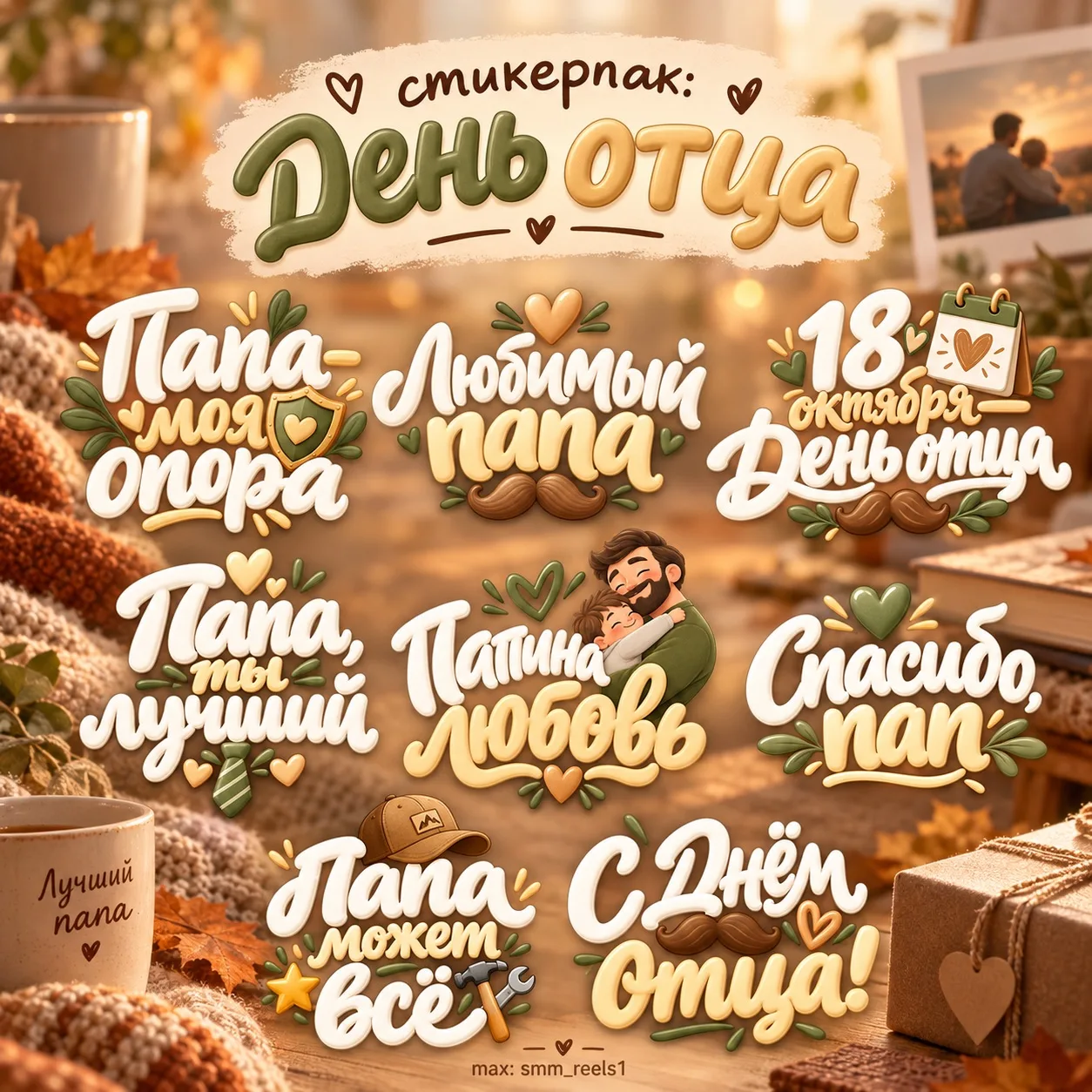 День отца в это воскресенье ✨
