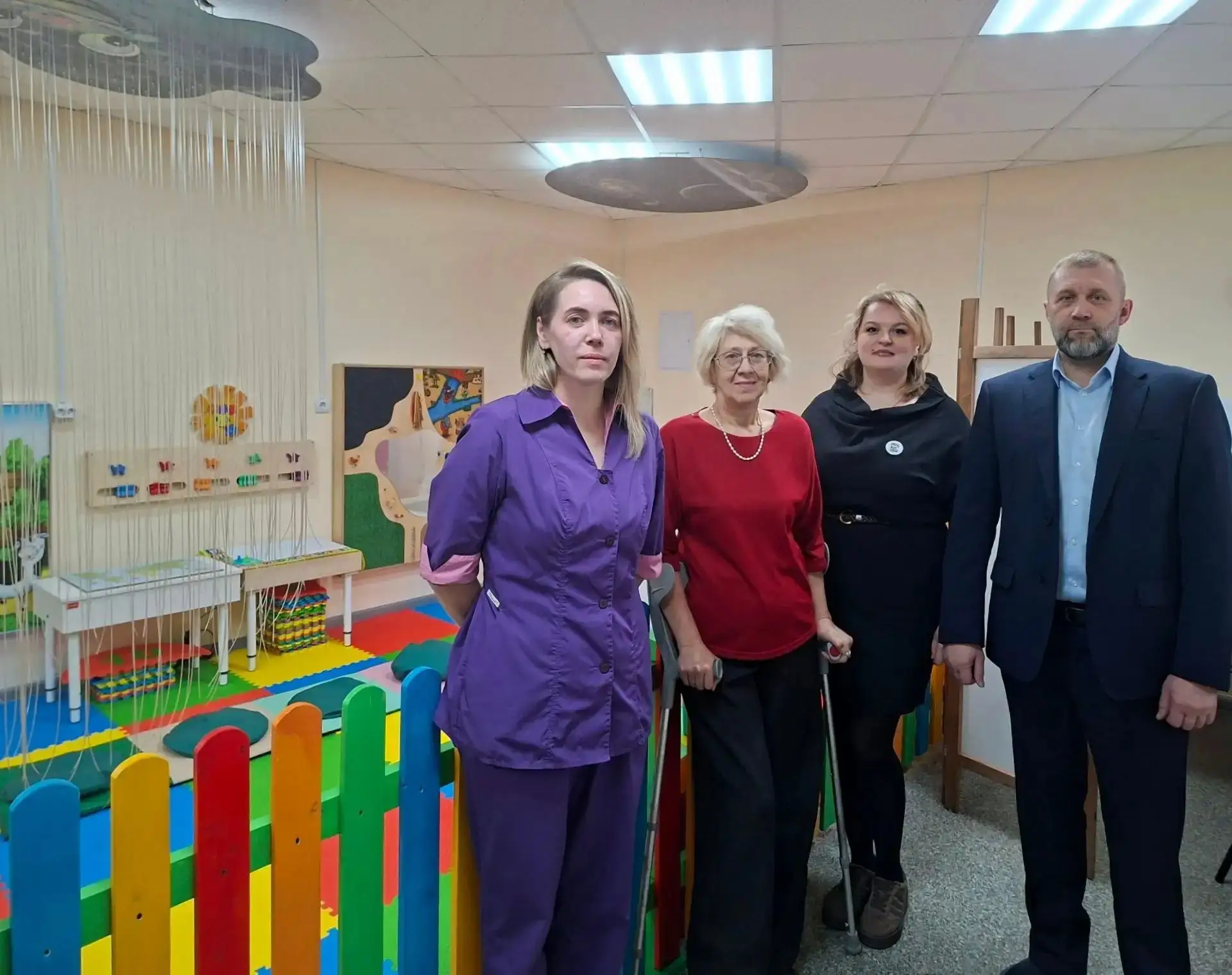 При поддержке «Единой России» в Печоре открылся массажный уголок для детей с инвалидностью