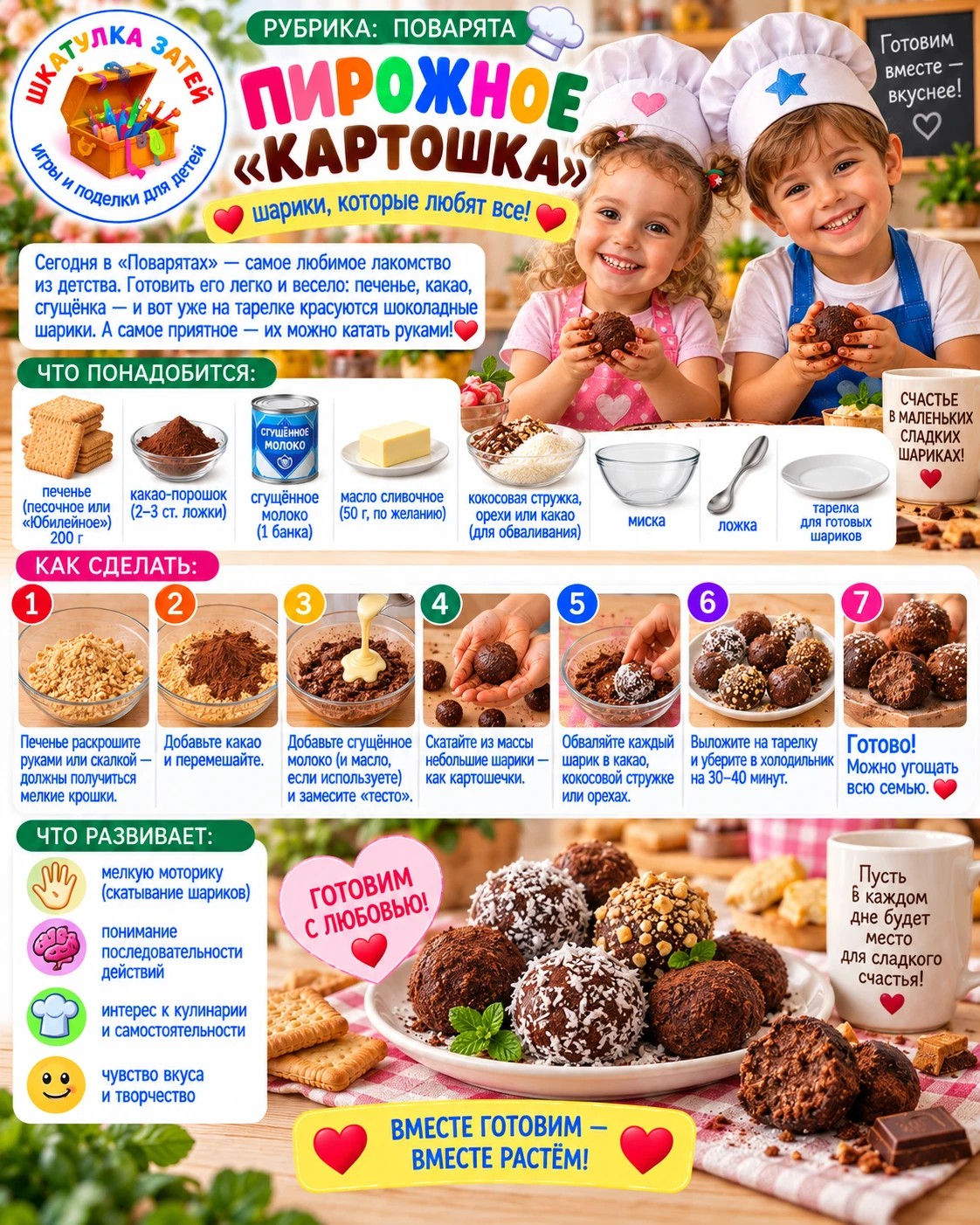 🍫📦 РУБРИКА: ПОВАРЯТА