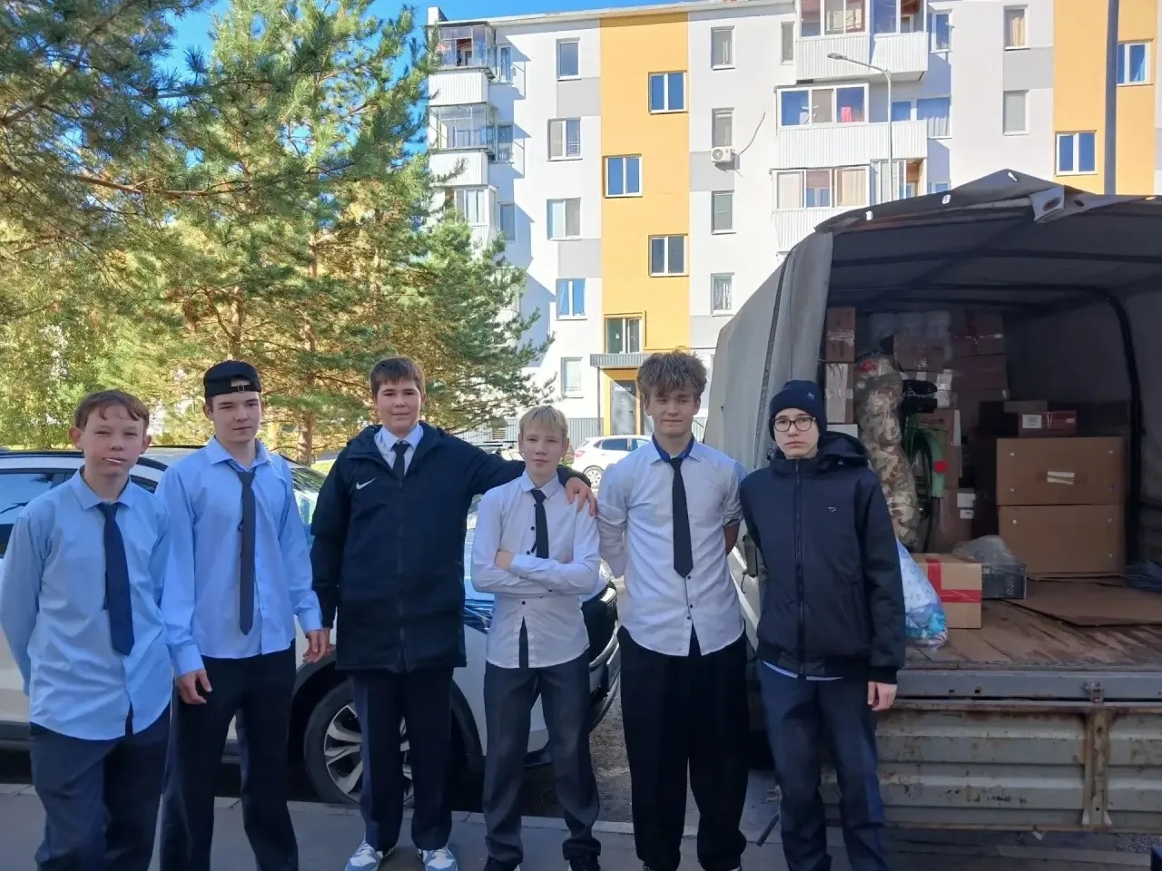 Из Нижнекамска отправили 1,5 тонны гуманитарной помощи