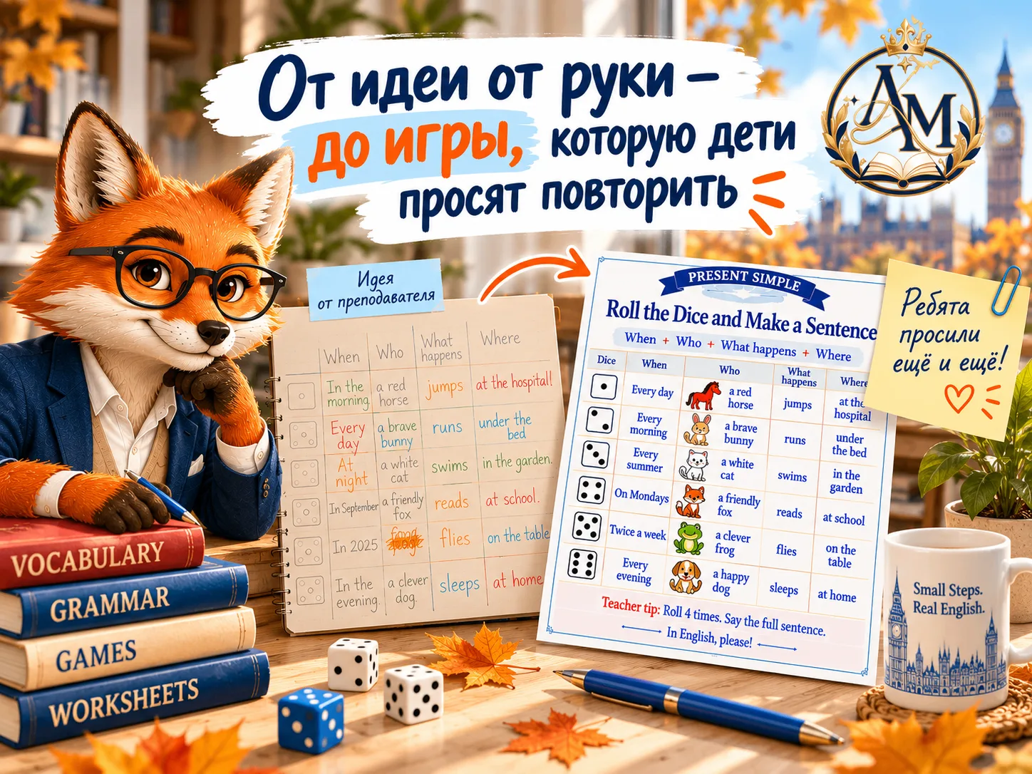 Иногда новый материал начинается не с готового ТЗ.
