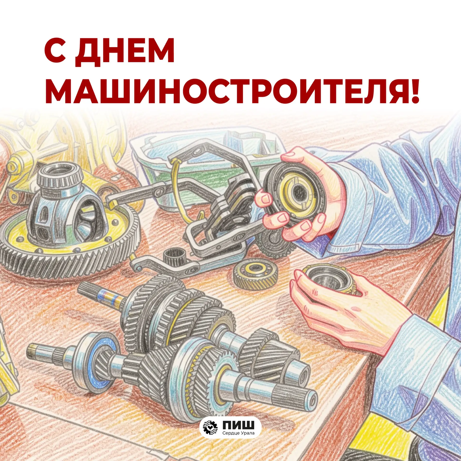С Днём машиностроителя! ⚙️