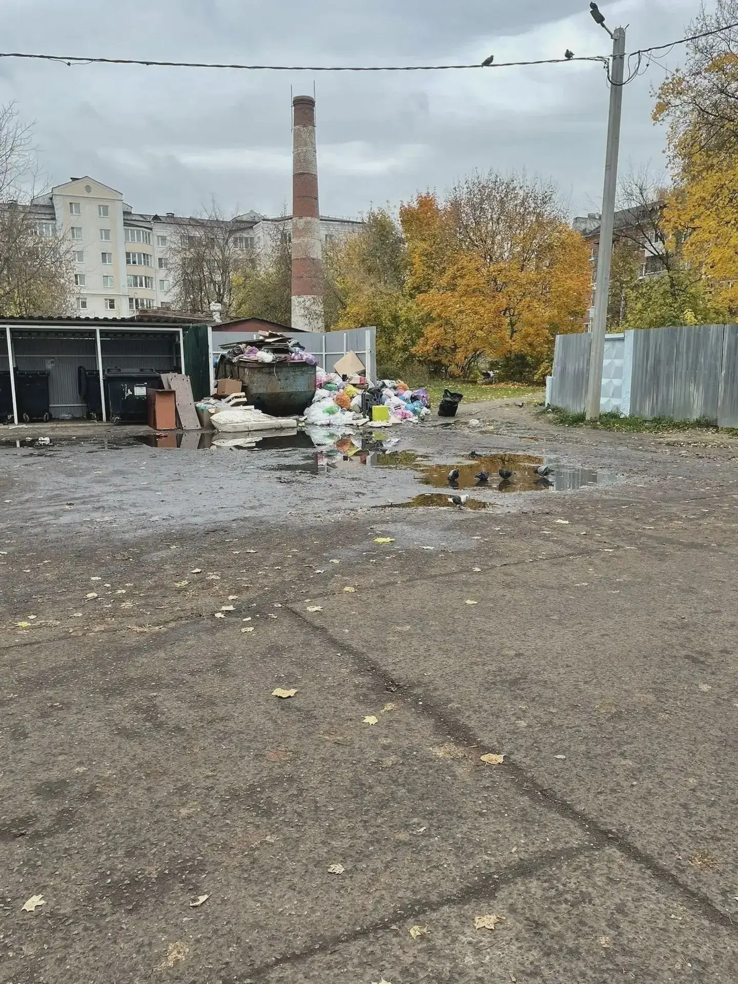 Просят проверить площадку на Парковой