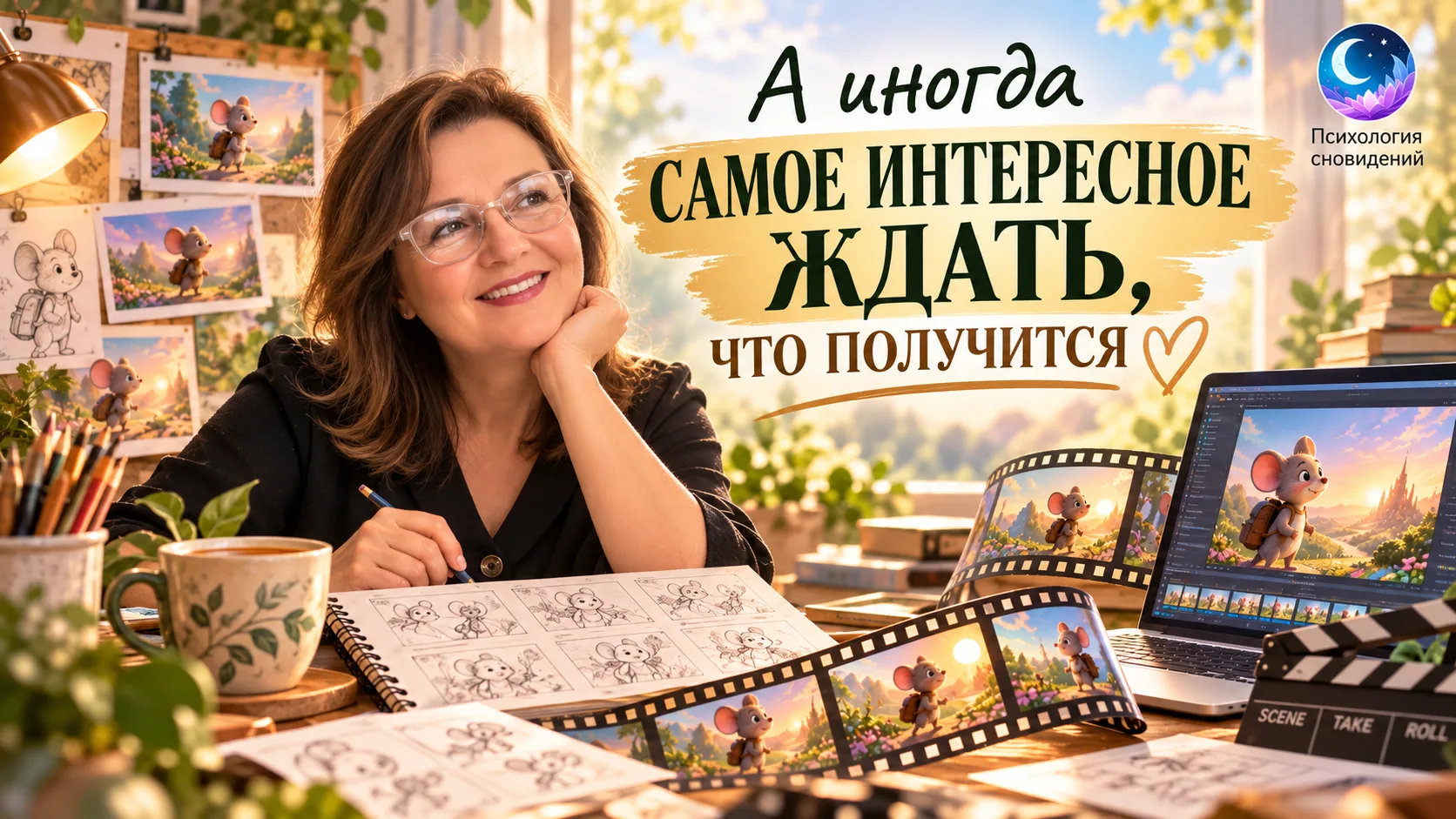 ИНОГДА САМОЕ ИНТЕРЕСНОЕ  ЖДАТЬ, ЧТО ПОЛУЧИТСЯ
