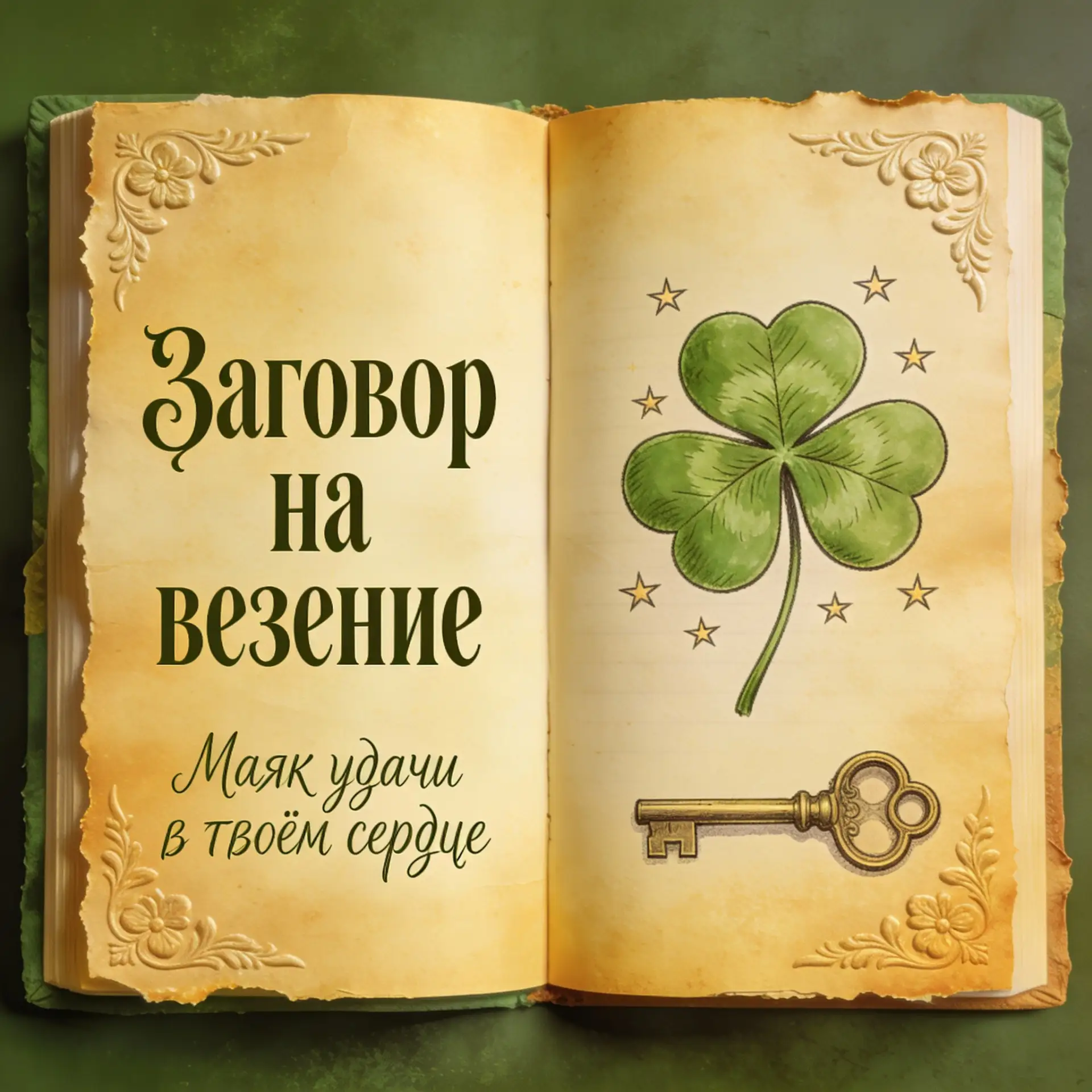 🍀Заговор на везение