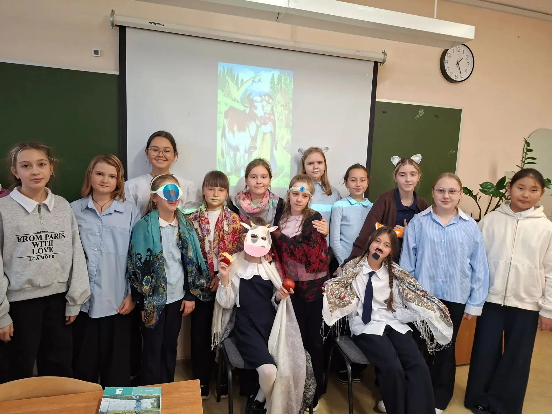 🎉 Волшебство на сцене: 5А оживил русские народные сказки! 🎉