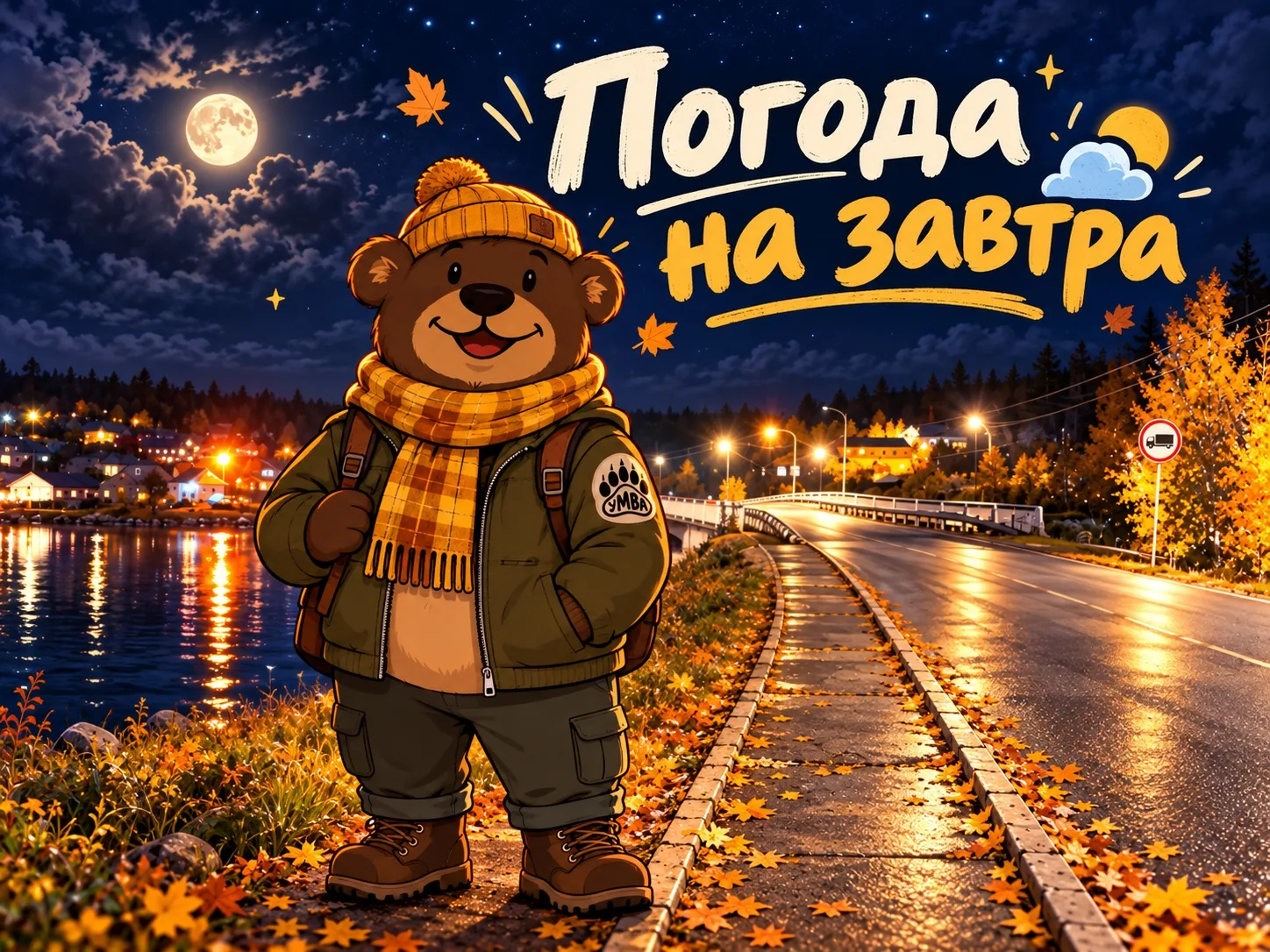 Завтра четверг, 15 октября, 2026 года в Умбе: