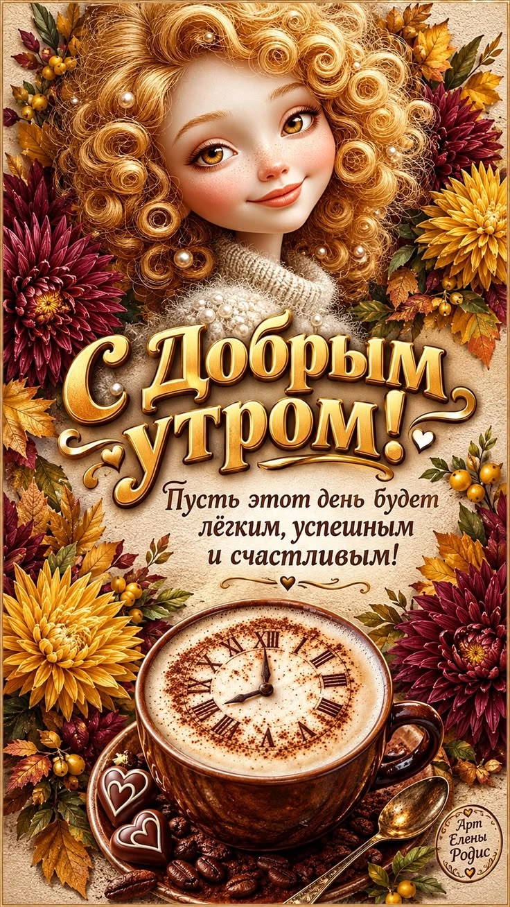 Всем доброго и позитивного утра! Солнечного Вам настроения! ☕🌞🌹