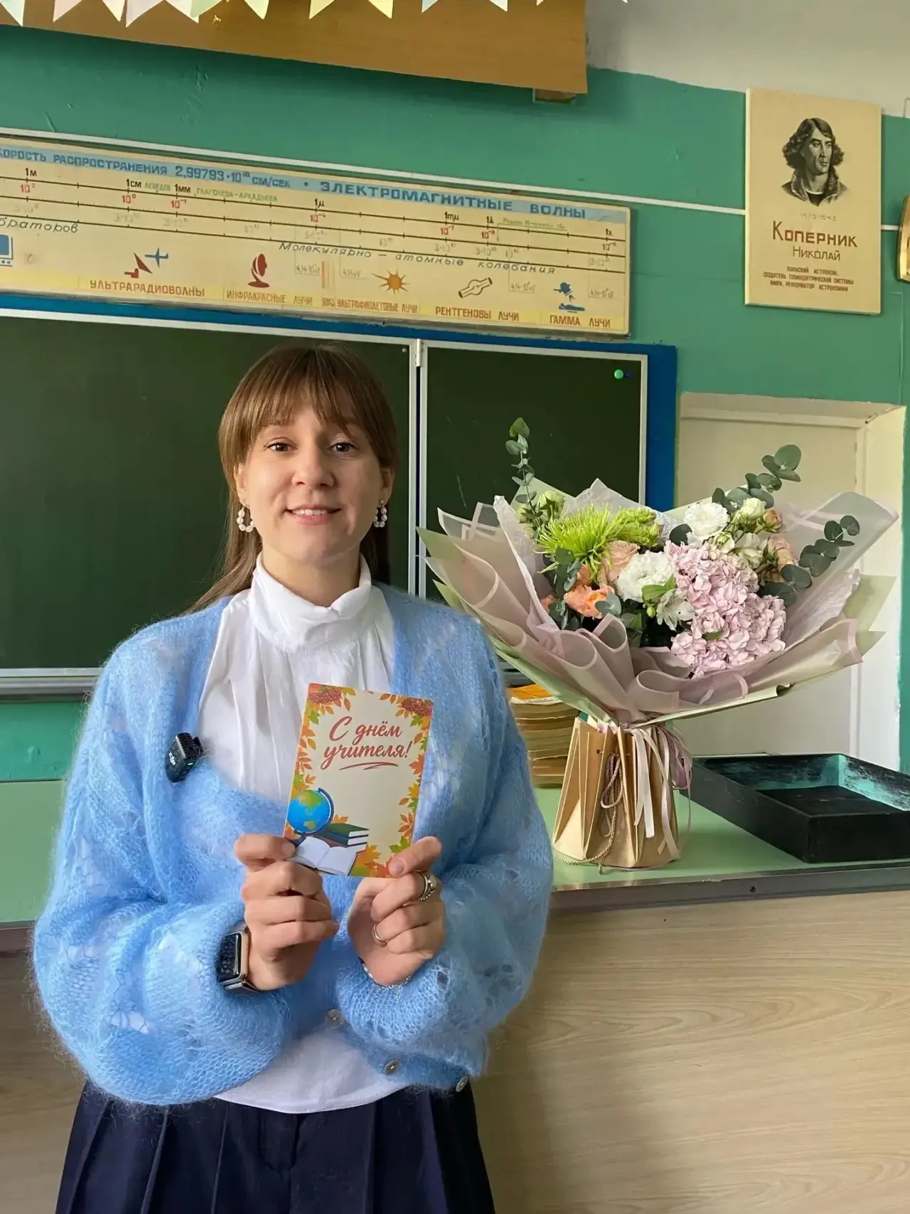 🌷 День учителя в нашей школе! 🌷