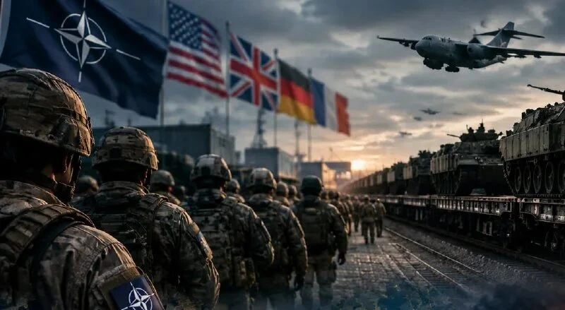 ‼️🏁🇷🇺НАТО усиливает оборону стран Балтии из-за угрозы войны с Россией: к границам с ...