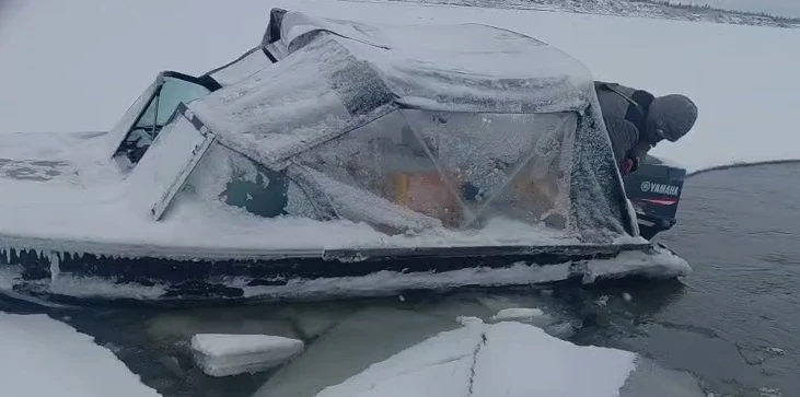 Фото: В Устьянье наступила зима: а что с завозом?