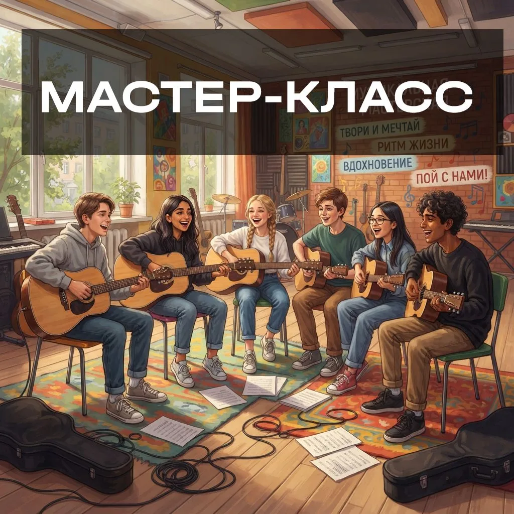 Мастер-класс гитарного аккомпанемента!