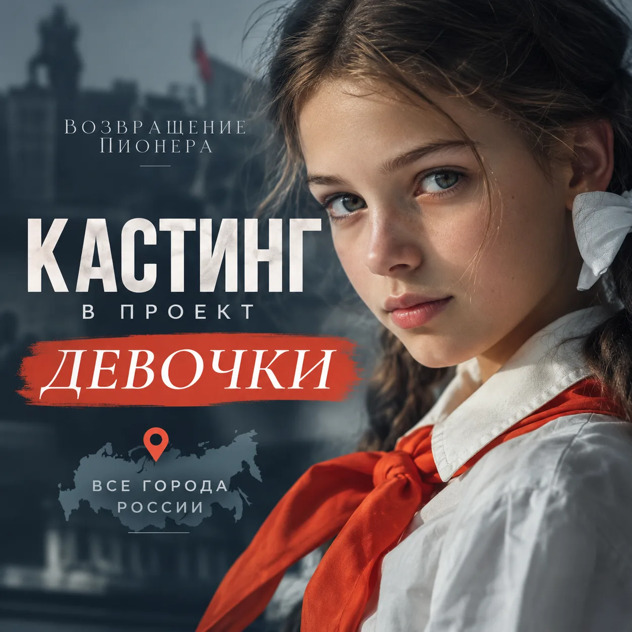 🎬 КАСТИНГ В ПРОЕКТ «ВОЗВРАЩЕНИЕ ПИОНЕРА»
