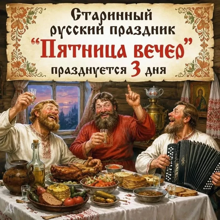 Как пятницу встретишь, так выходные и проведёшь 😁!