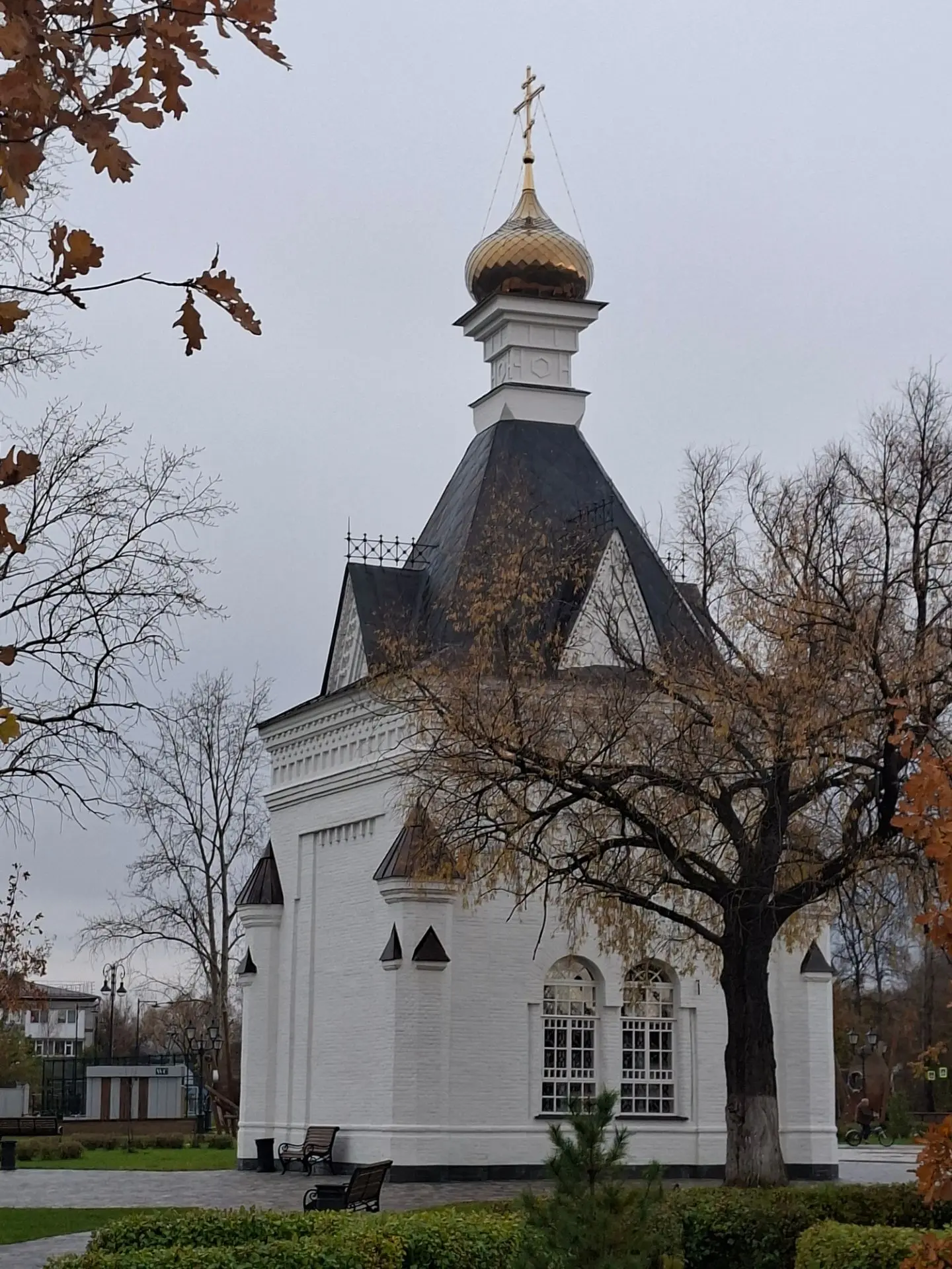 Тобольск в осеннем наряде диво как хорош..