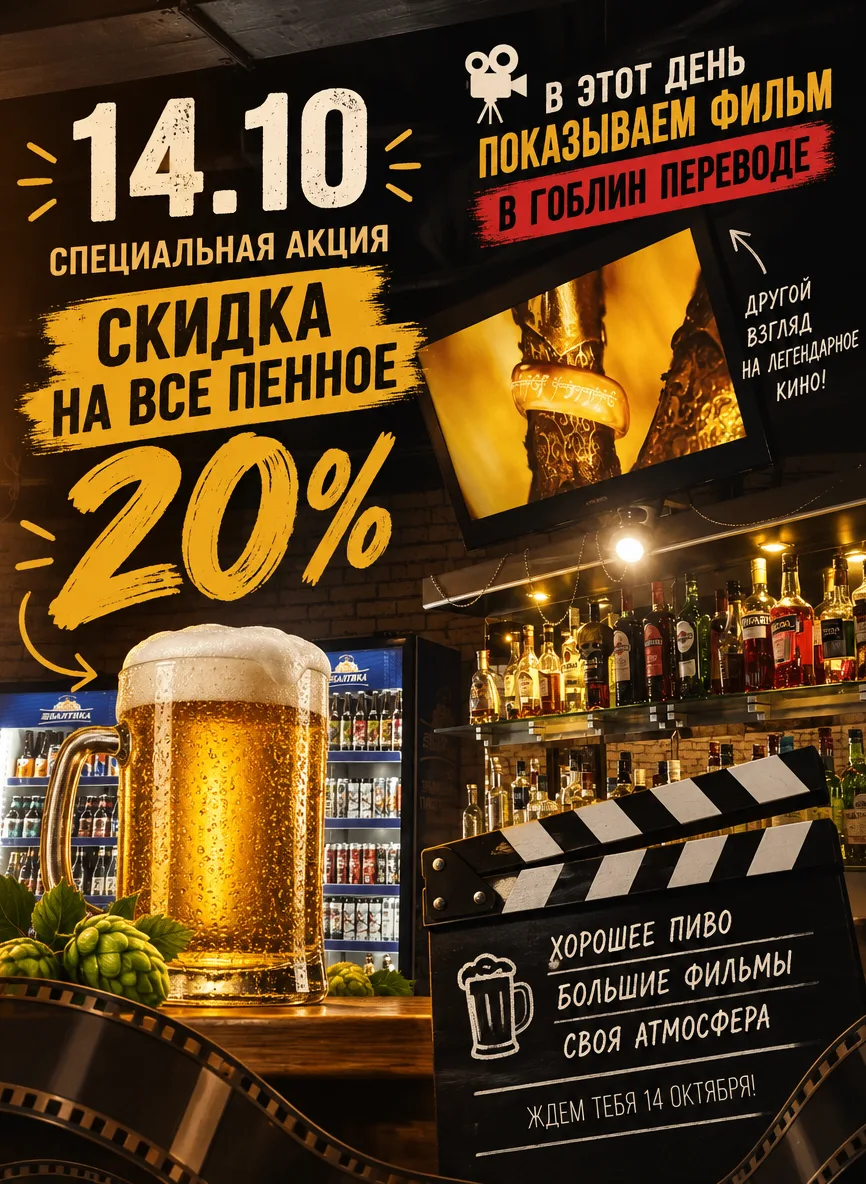 Среда создана не для скучных будней, а для крутых вечеров — и мы знаем, как её правильн...