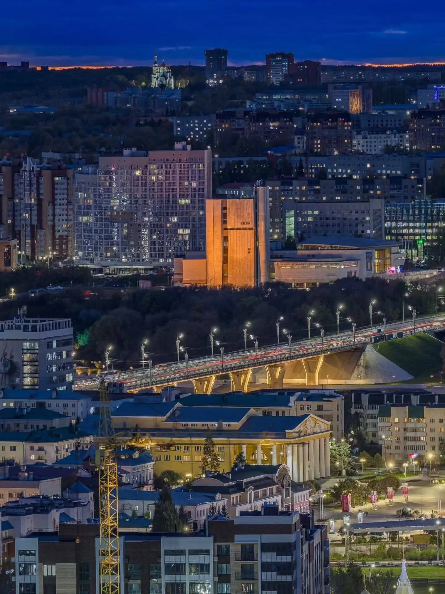 Красоты вечерних Чебоксар вам в ленту ❤️