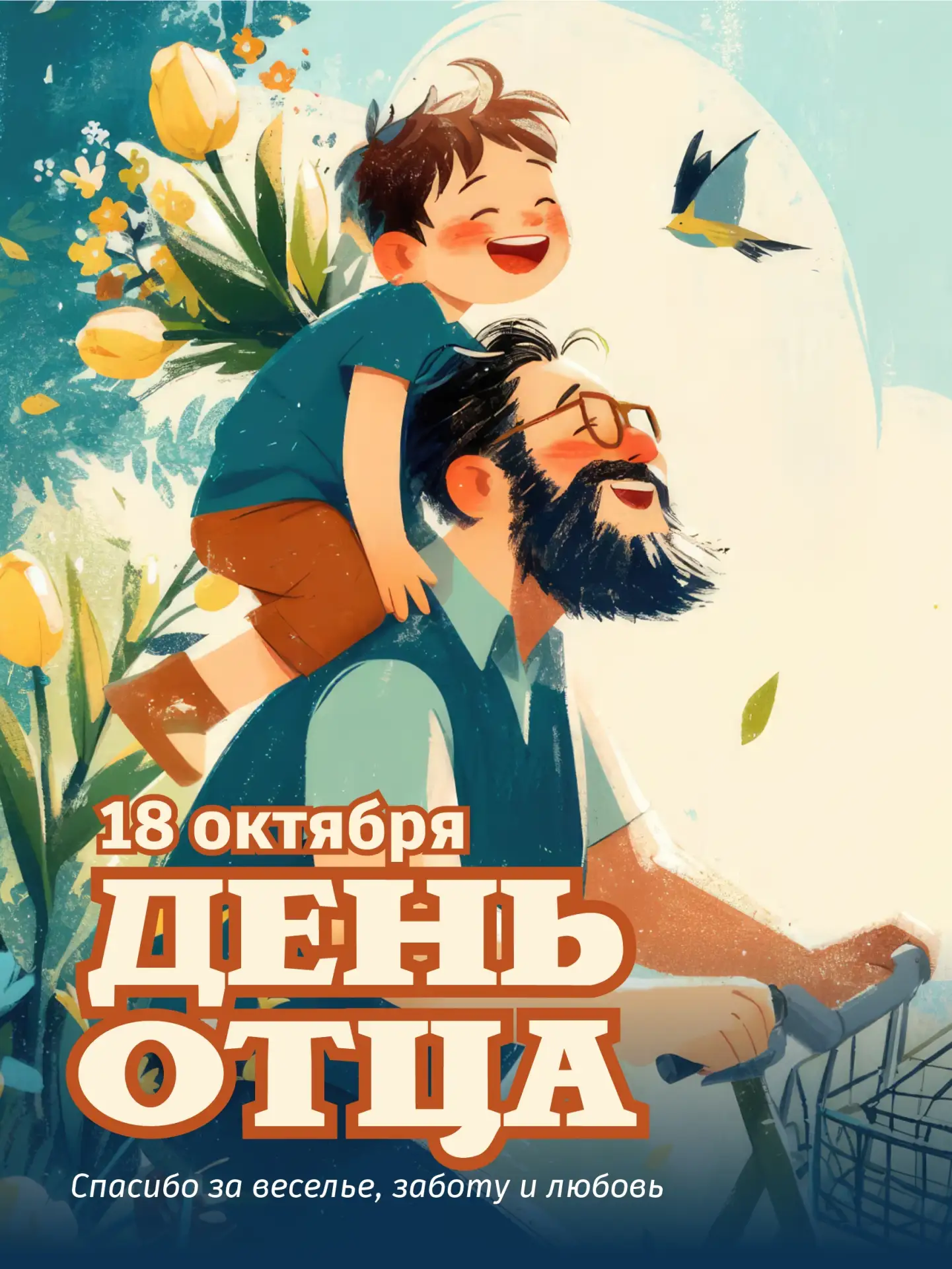 😊 День отца – отличный повод сказать теплые слова тем, кто был нашей опорой, учил не с...