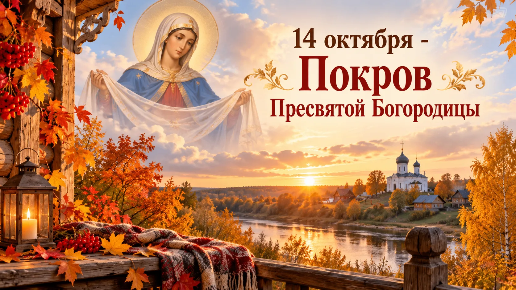 В народном календаре 14 октября – Покров Пресвятой Богородицы, или просто Покров. В ста...