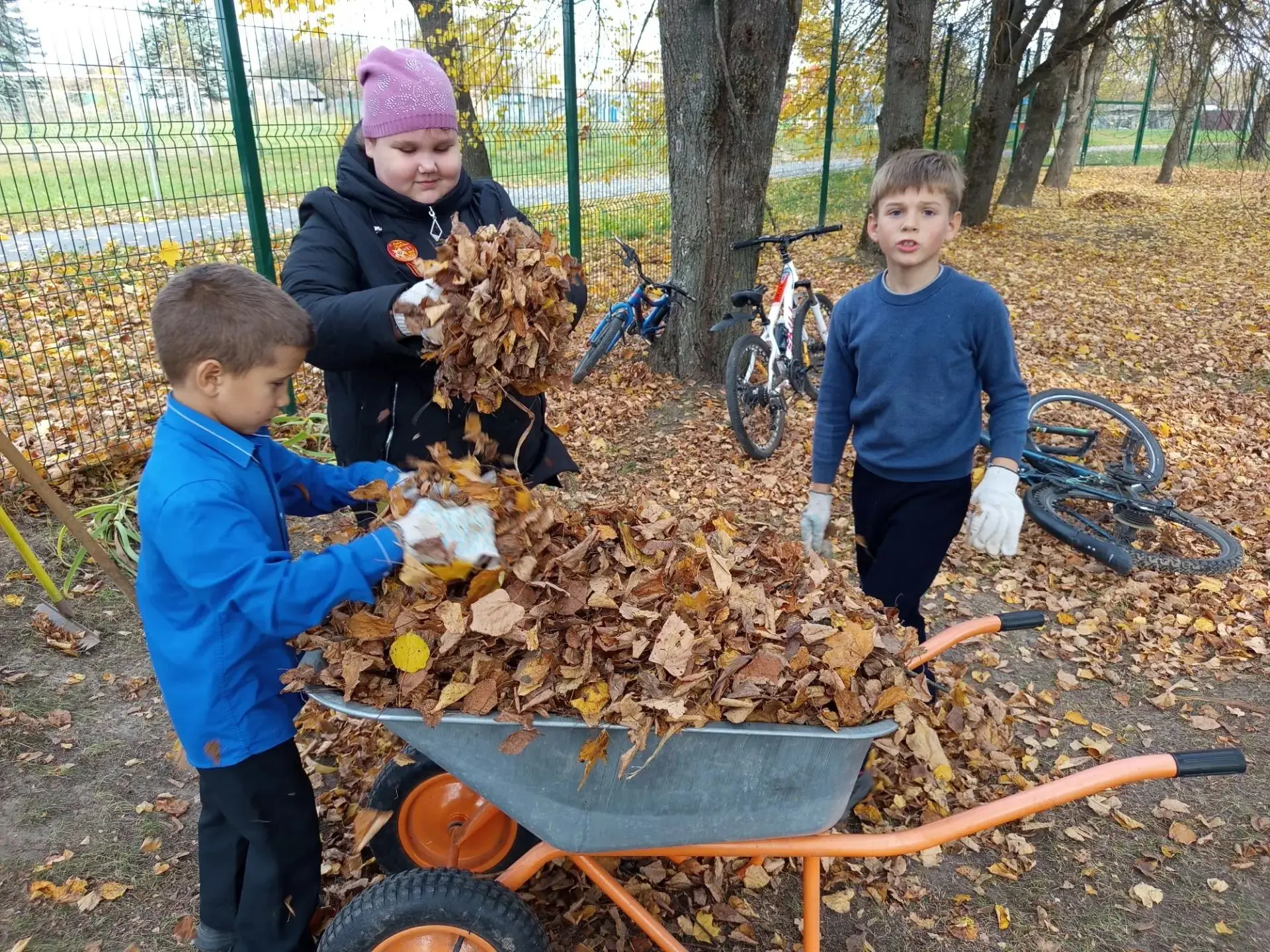 🍂Осенний субботник: не просто уборка, а добрая традиция
