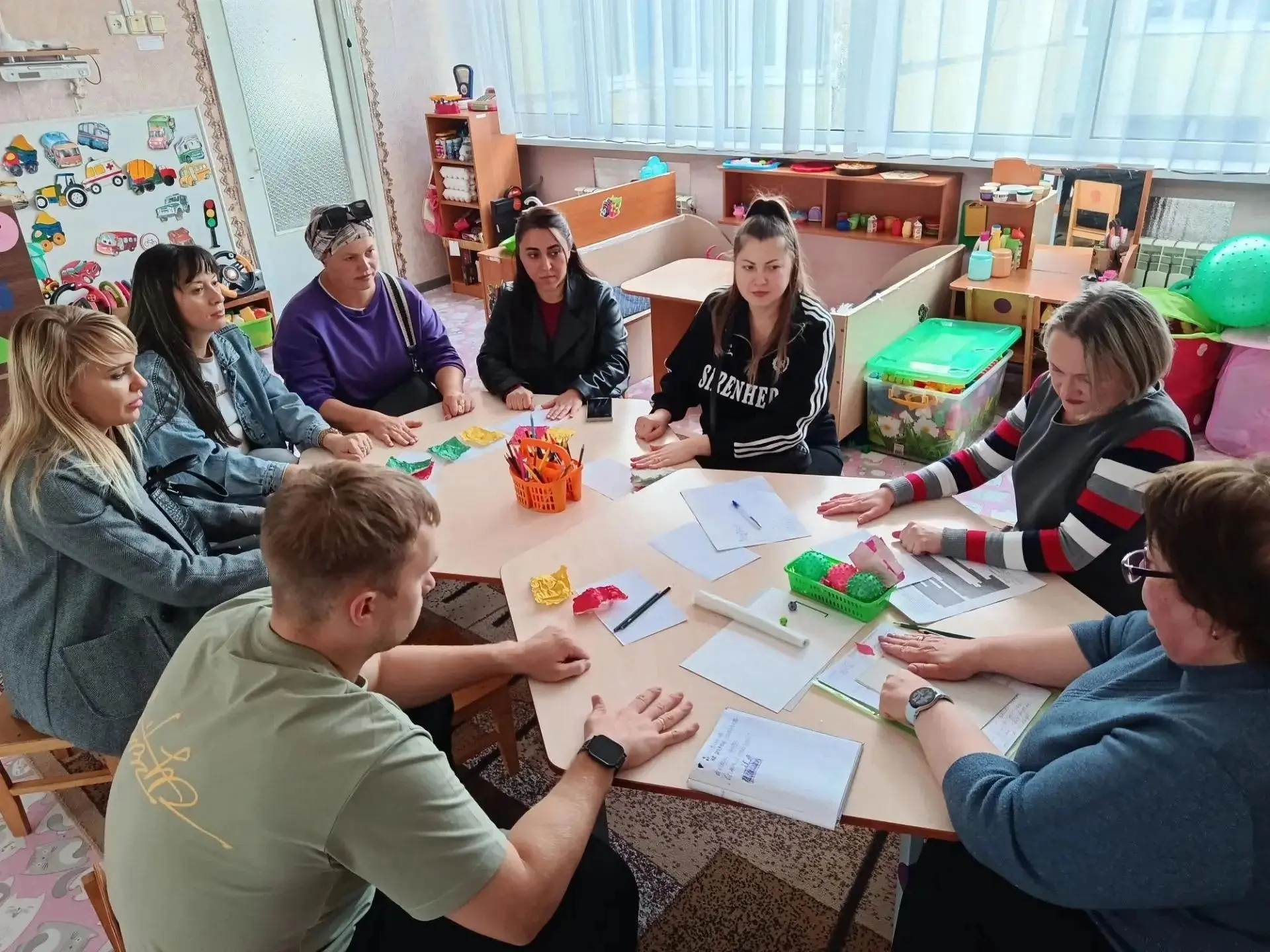 08.10.2026 в старшей ортопедической группе №6 "Колосок" прошло родительское собрание в ...