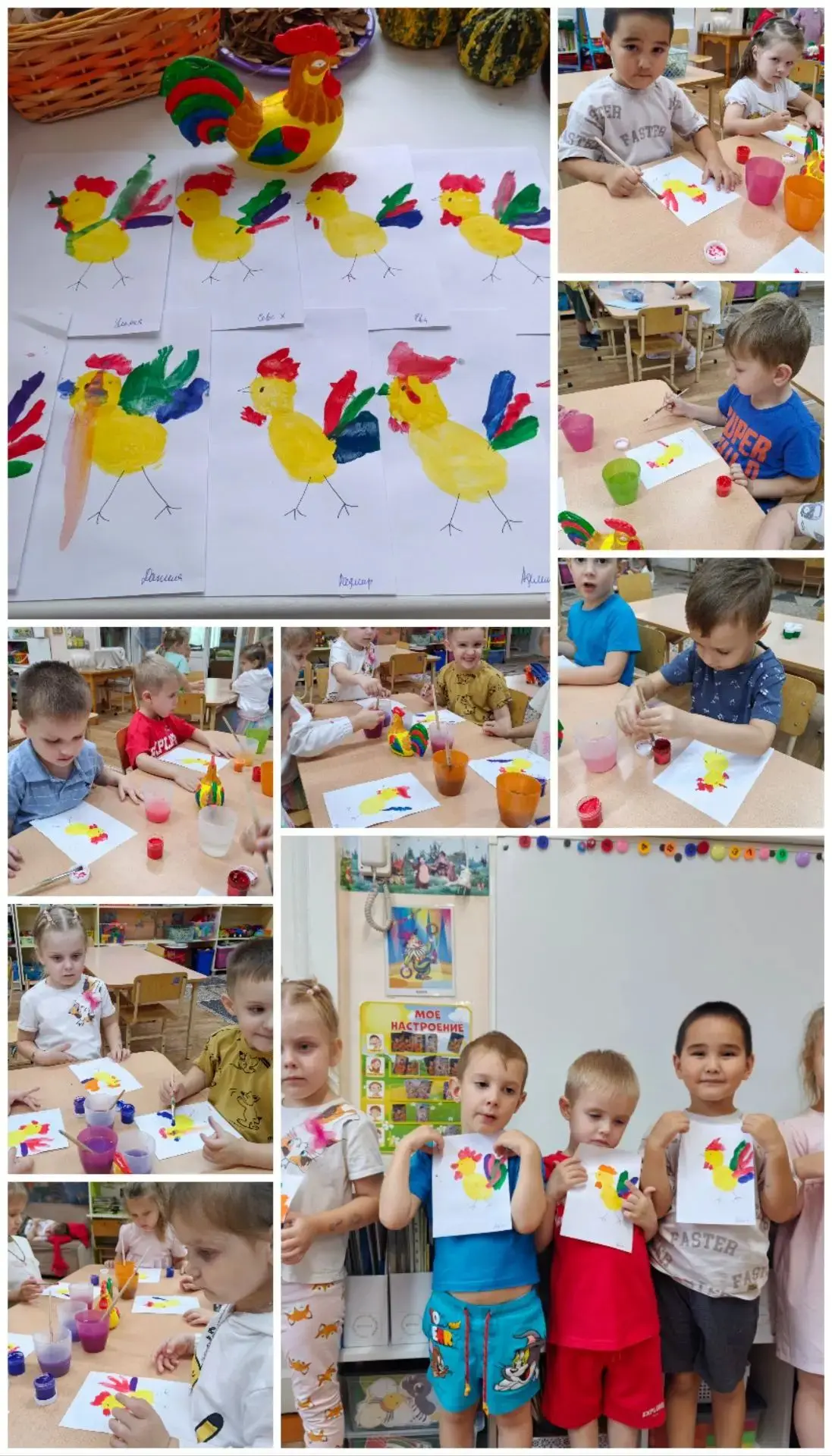 "Сказочный петушок 🐓: смотрит на мир глазами детей группы "Сказка". Петушок от наших р...