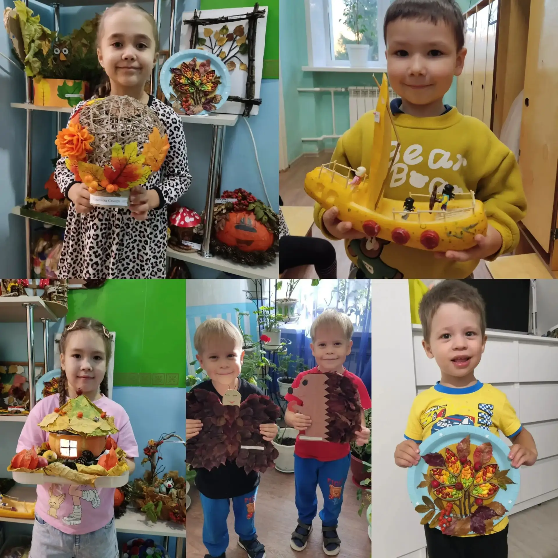 🍂 «Осенний калейдоскоп»: волшебство из даров природы! 🍂