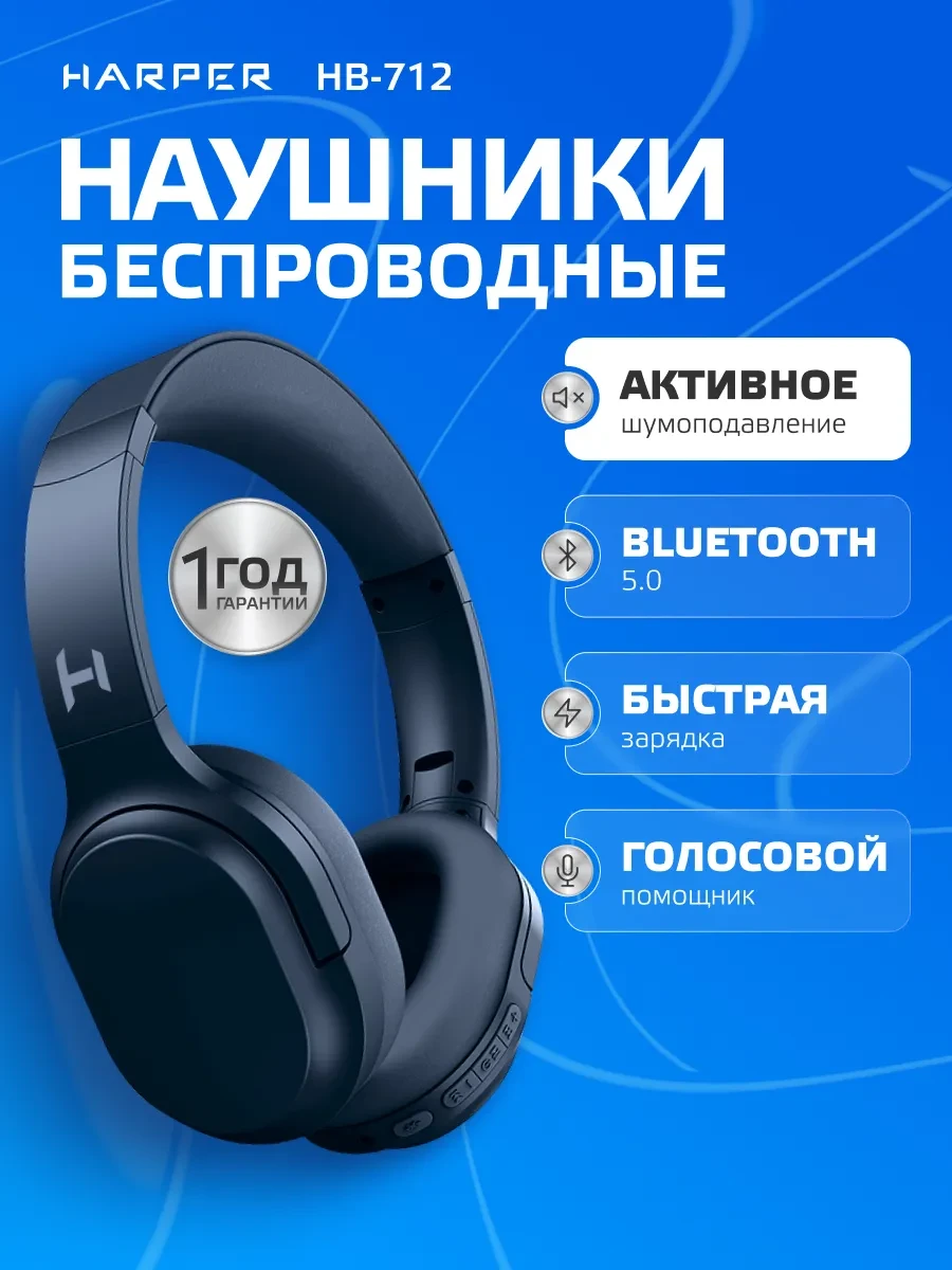 ⚡️ 66,5%   | Наушники беспроводные большие c шумоподавлением накладные
