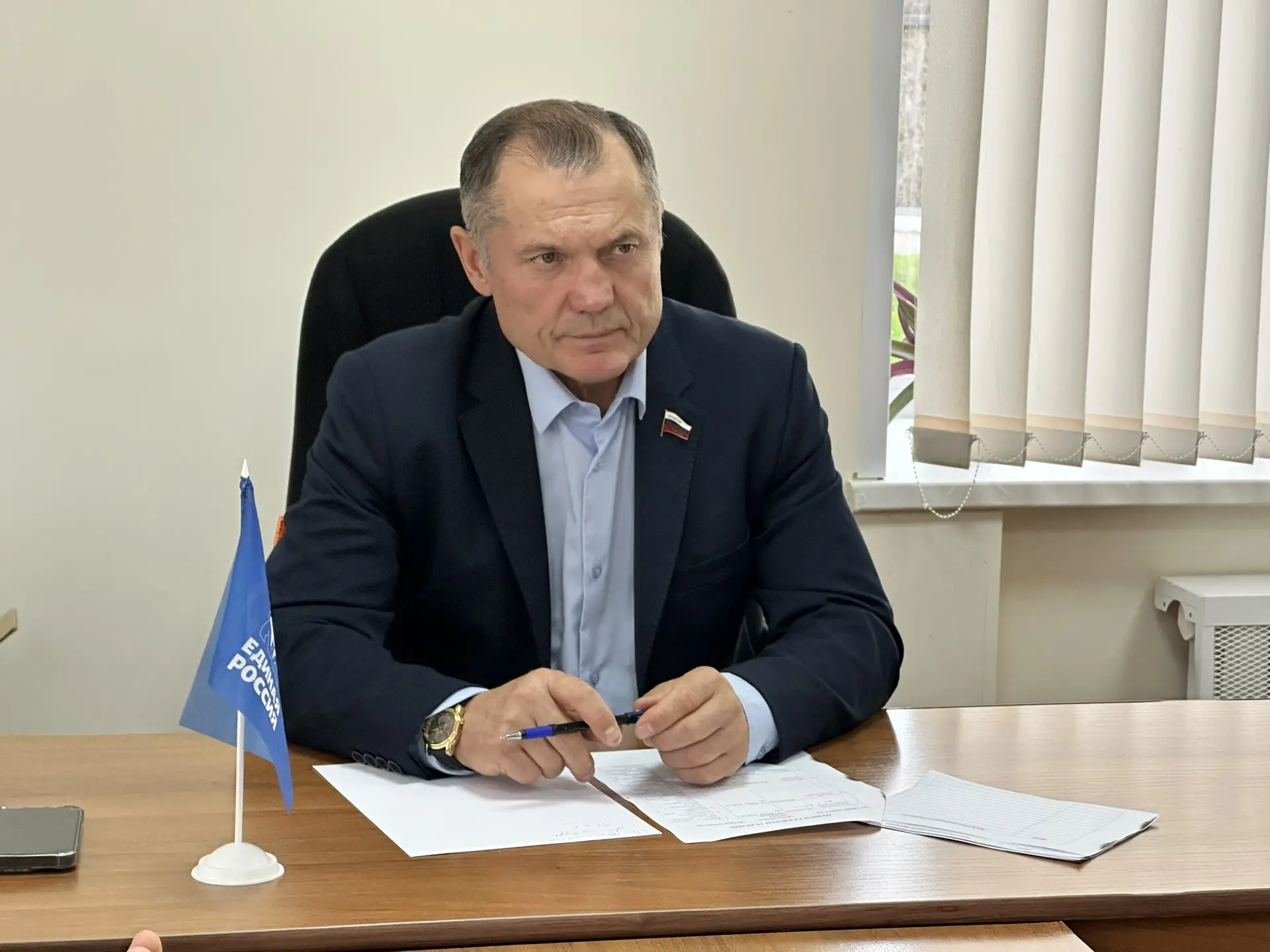 Провел личный прием граждан в Милославском округе совместно с главой муниципалитета Вит...