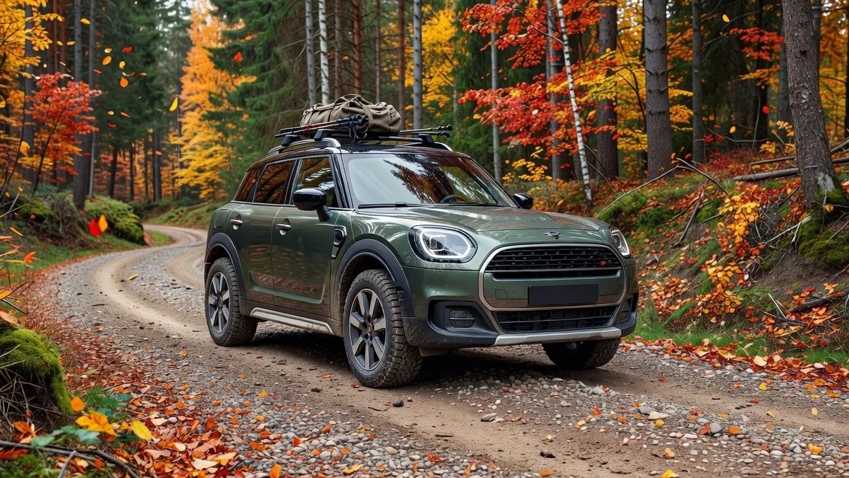 MINI подняла электрический Countryman для бездорожья: клиренс вырос на 19 мм