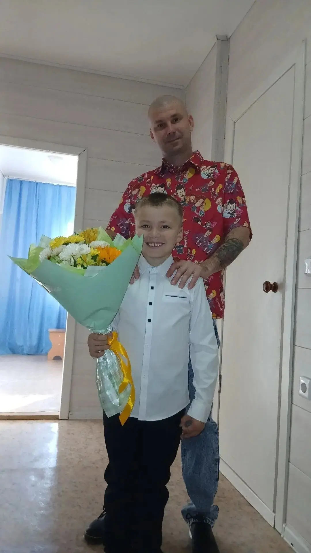 Обучающийся 1 б класса Дедученко Александр, принимает участие в онлайн-флешмобе «Спасиб...