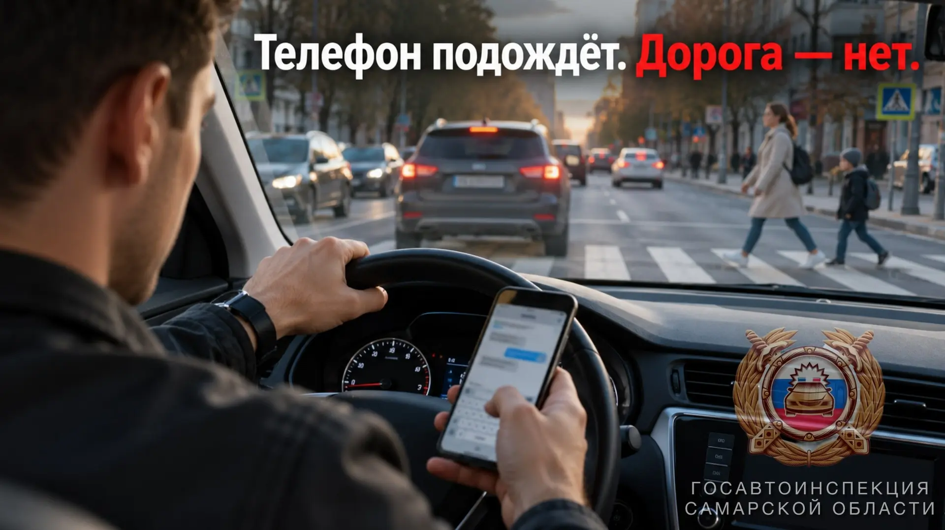 Пара секунд, чтобы посмотреть сообщение, на дороге может оказаться слишком большой паузой.