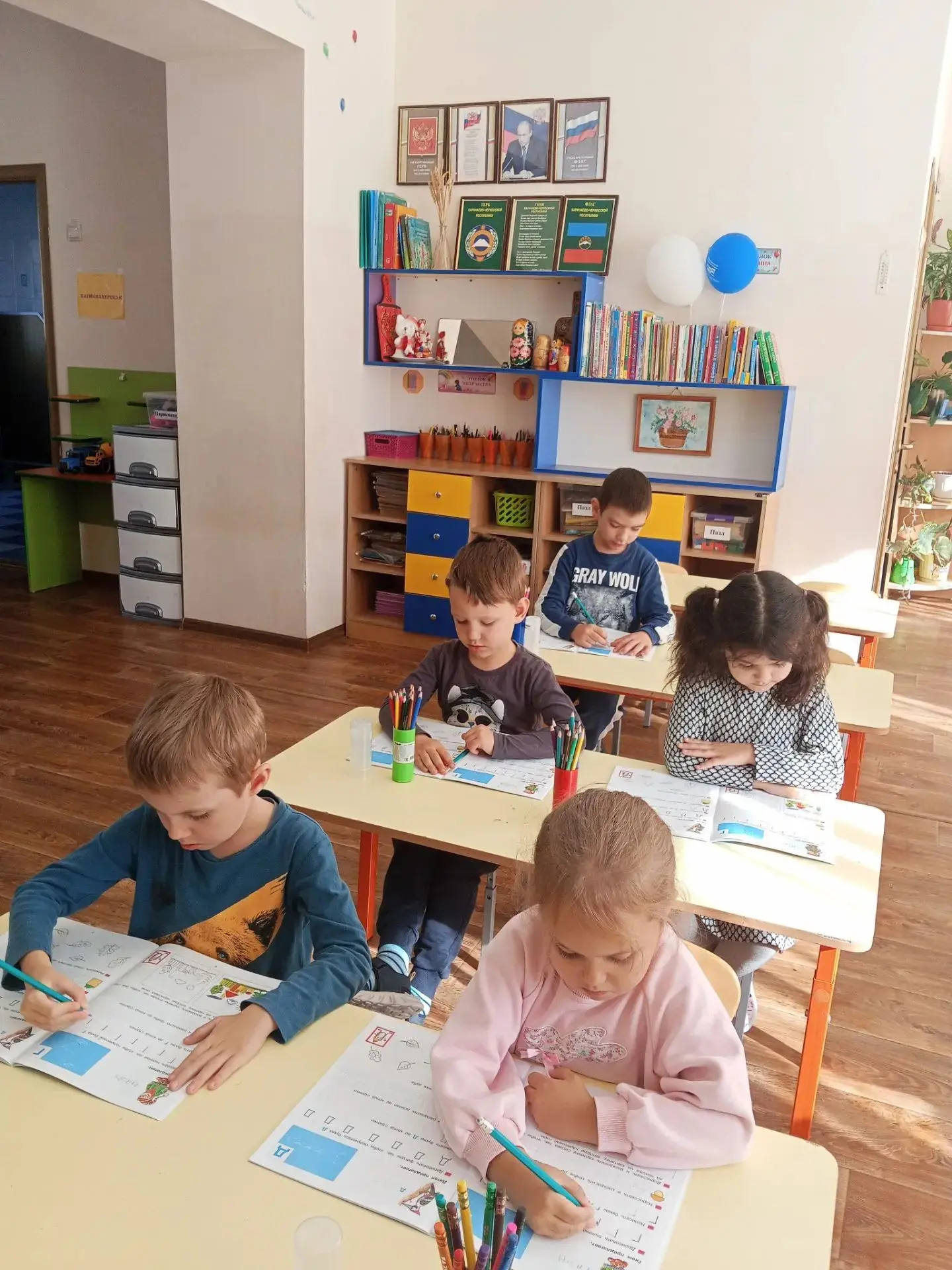 Развитие речи (Обучению грамоте) в старшей группе