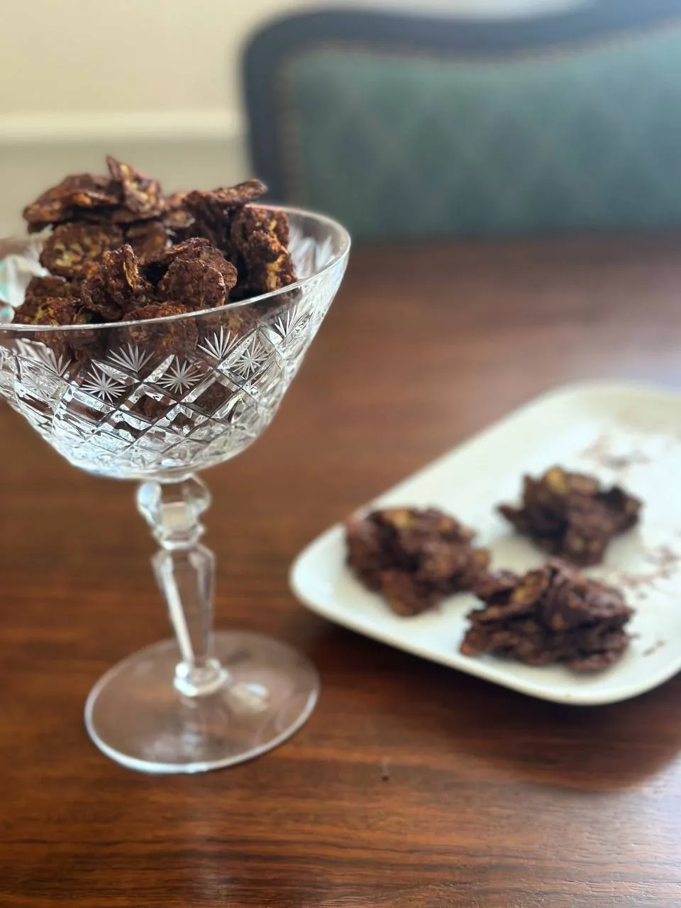 «Печенье» из горького шоколада 🍫