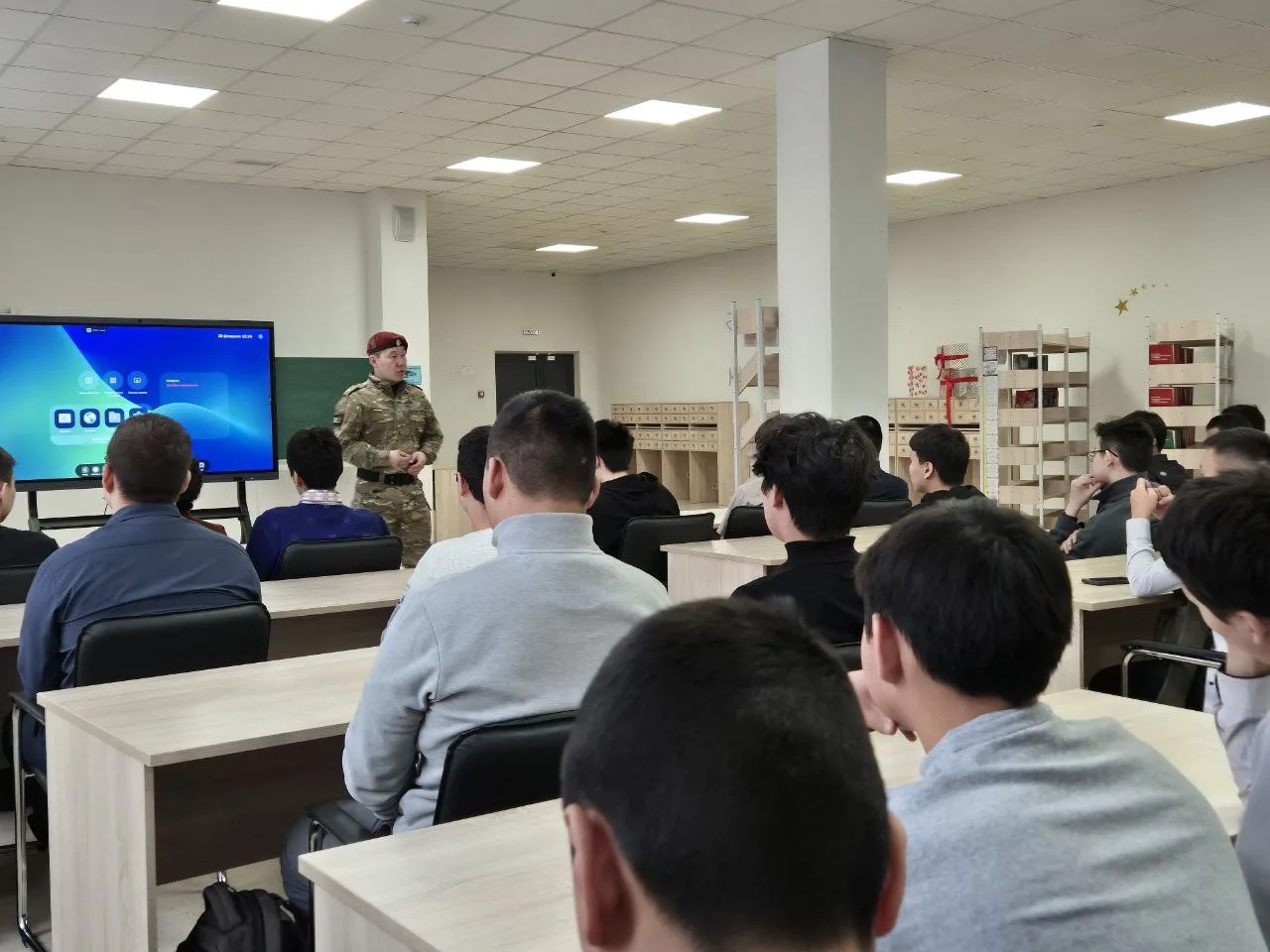 🎖️В школе №22 состоялся «Урок мужества»🚨