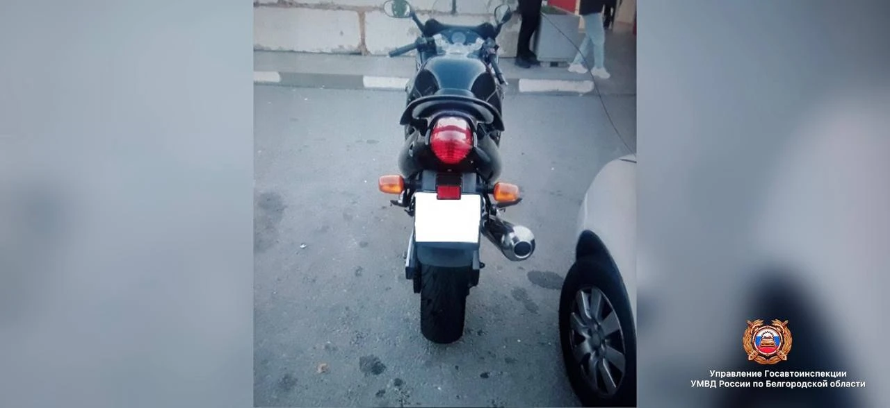Вчера на улице Горького произошла авария с участием мотоциклиста