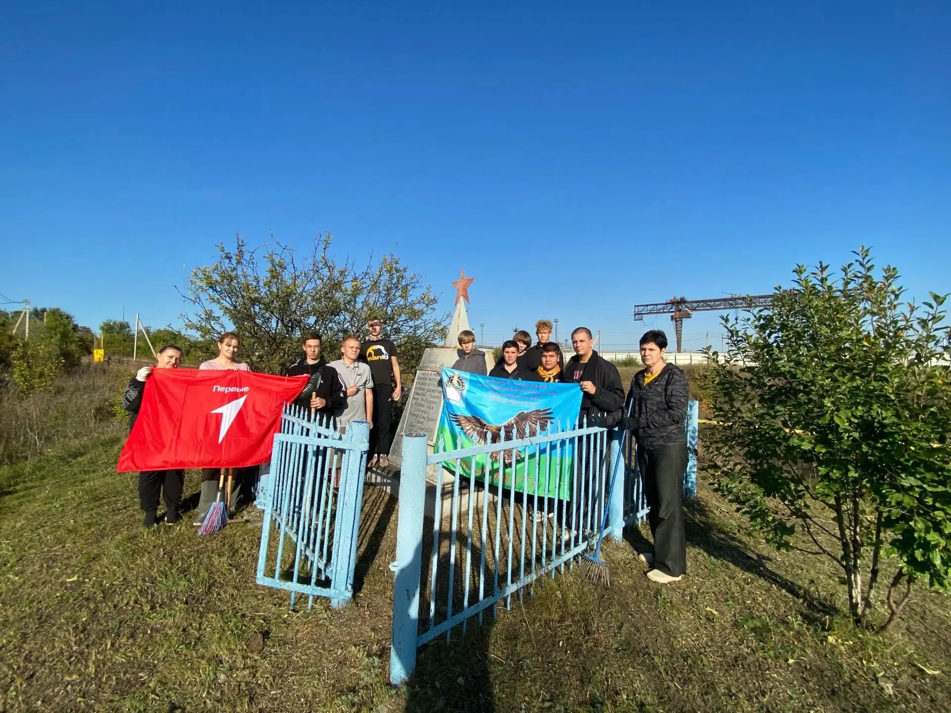 В рамках проекта «Герои Отечества» студенты Богатовского государственного сельскохозяйс...