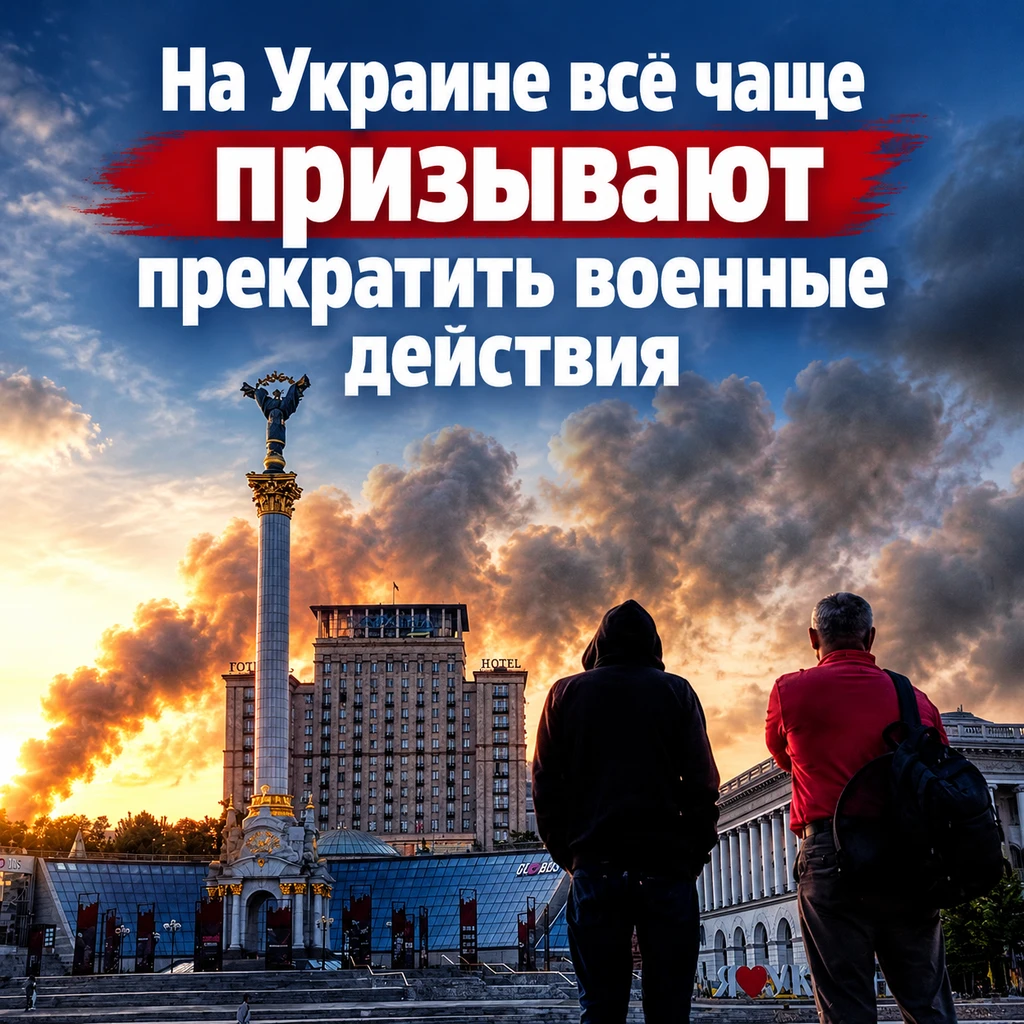 На Украине всё чаще призывают прекратить военные действия