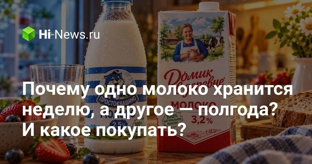 Какое молоко выбрать: пастеризованное или ультрапастеризованное, и в чём между ними реа...