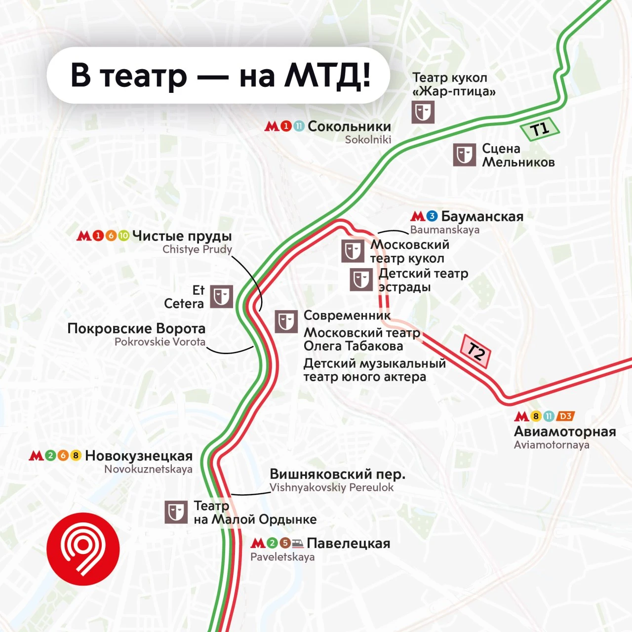 Собрались в театр? МТД рядом.