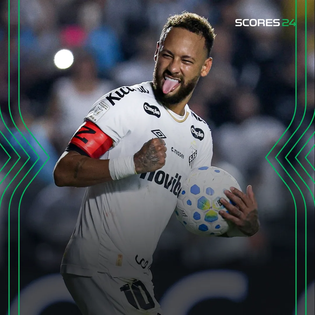 🇧🇷 Неймар вышел на замену при 0:2 и спас «Сантос» от поражения 🤯